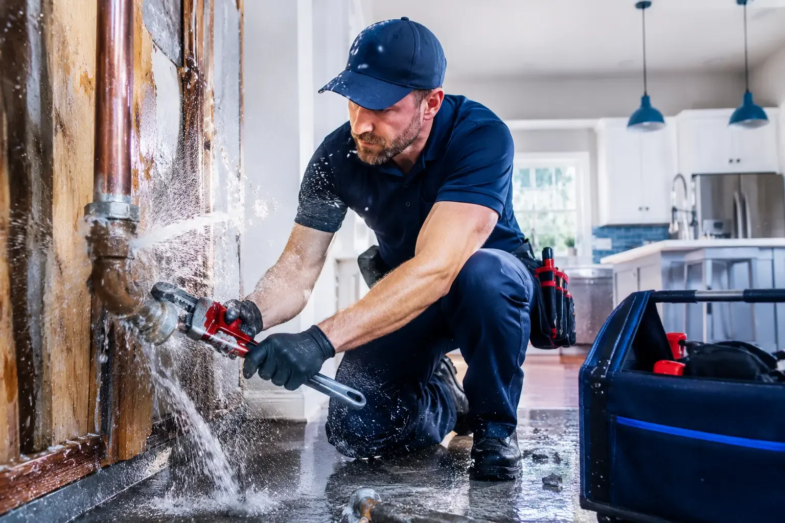 Local emergency pipe repair professionals in Southington, OH